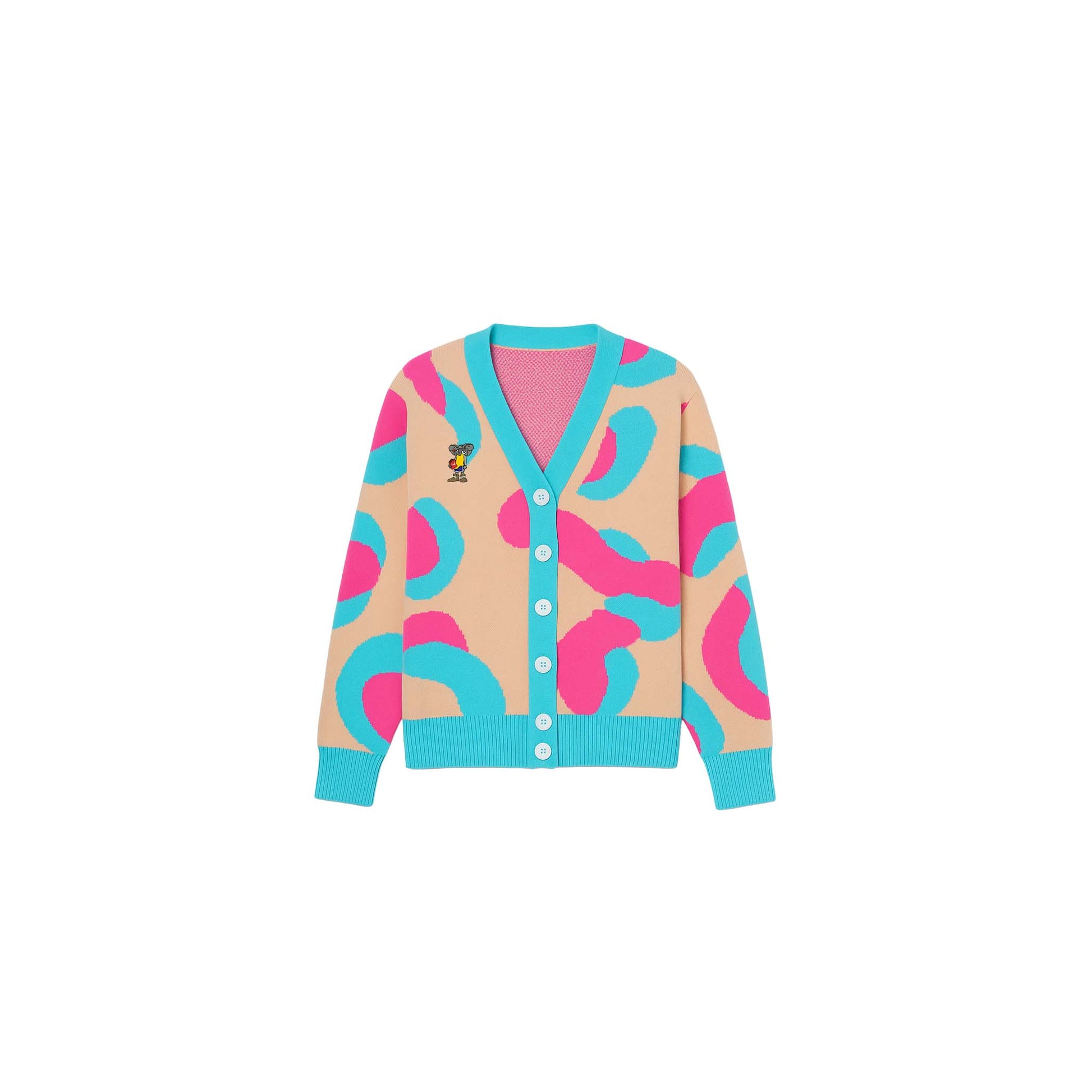 Bubblegum Knitted Jersey